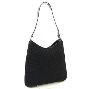 AUTHENTIC Bally Shoulder bag Black Silver Woman
